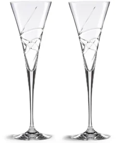 Lenox Drinkware Adorn Crystal 2-piece Toasting Flute Set