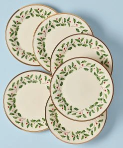 Lenox Holiday Dinner Plate Set, Buy 3 Get 6