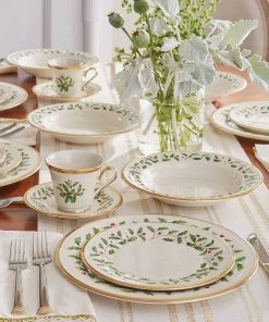 Lenox Holiday Dinner Plate Set, Buy 3 Get 6