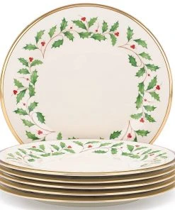 Lenox Holiday Dinner Plate Set, Buy 3 Get 6