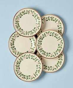 Lenox Holiday Salad Plate Set, Buy 3 Get 6 Dinnerware