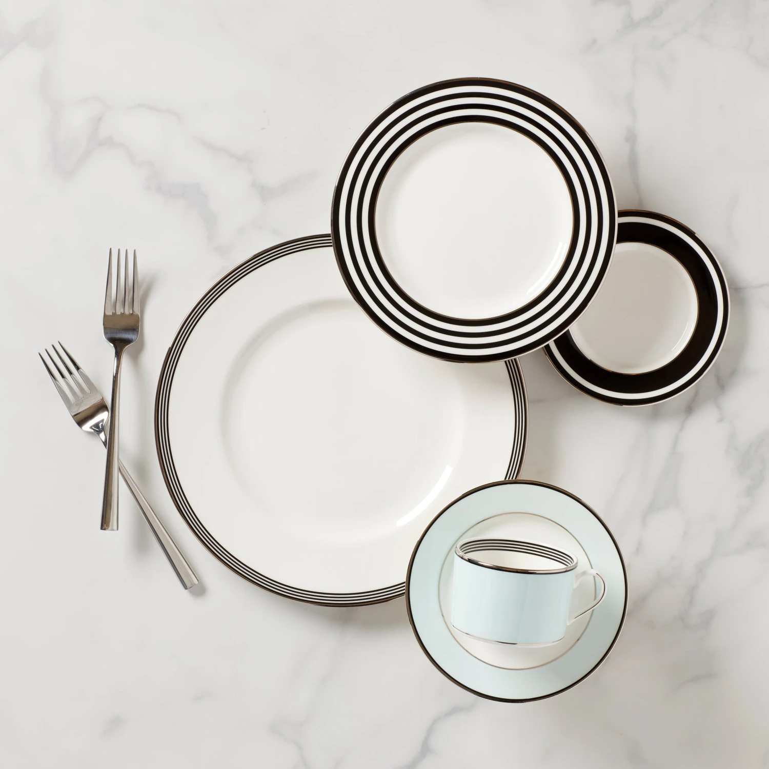 836024_w10.jpg Kate Spade Parker Place™ 5-piece Place Setting Dinnerware