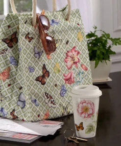 Lenox Butterfly Meadow Thermal Travel Mug Drinkware