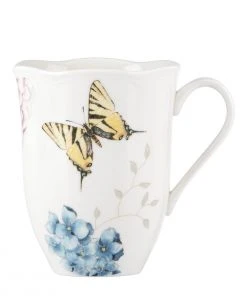 Lenox Butterfly Meadow Hydrangea Mug 4 Lenox Butterfly Meadow Hydrangea Mug