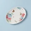 Lenox Butterfly Meadow Hydrangea® 16" Oval Platter Dinnerware 2 Lenox Butterfly Meadow Hydrangea® 16" Oval Platter Dinnerware