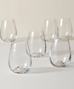 Lenox Tuscany Classics Stemless Glass Set, Buy 4 Get 6 Drinkware