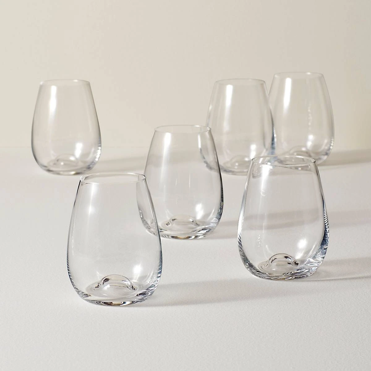 841689_w10_65db9ca6-2c57-45fa-9975-15f8806be3b5.jpg Lenox Tuscany Classics Stemless Glass Set, Buy 4 Get 6 Drinkware