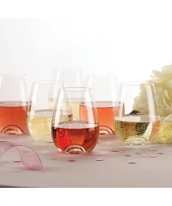 Lenox Tuscany Classics Stemless Glass Set, Buy 4 Get 6 Drinkware 4 Lenox Tuscany Classics Stemless Glass Set, Buy 4 Get 6 Drinkware
