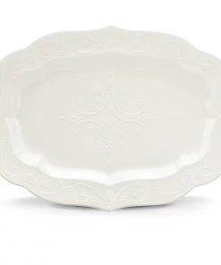 Lenox French Perle White™ 18.5" Serving Platter Dinnerware