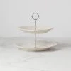 Lenox Dinnerware French Perle White™ 2-tiered Server