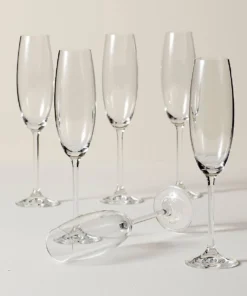 Lenox Tuscany Classics Champagne Glass Set, Buy 4 Get 6