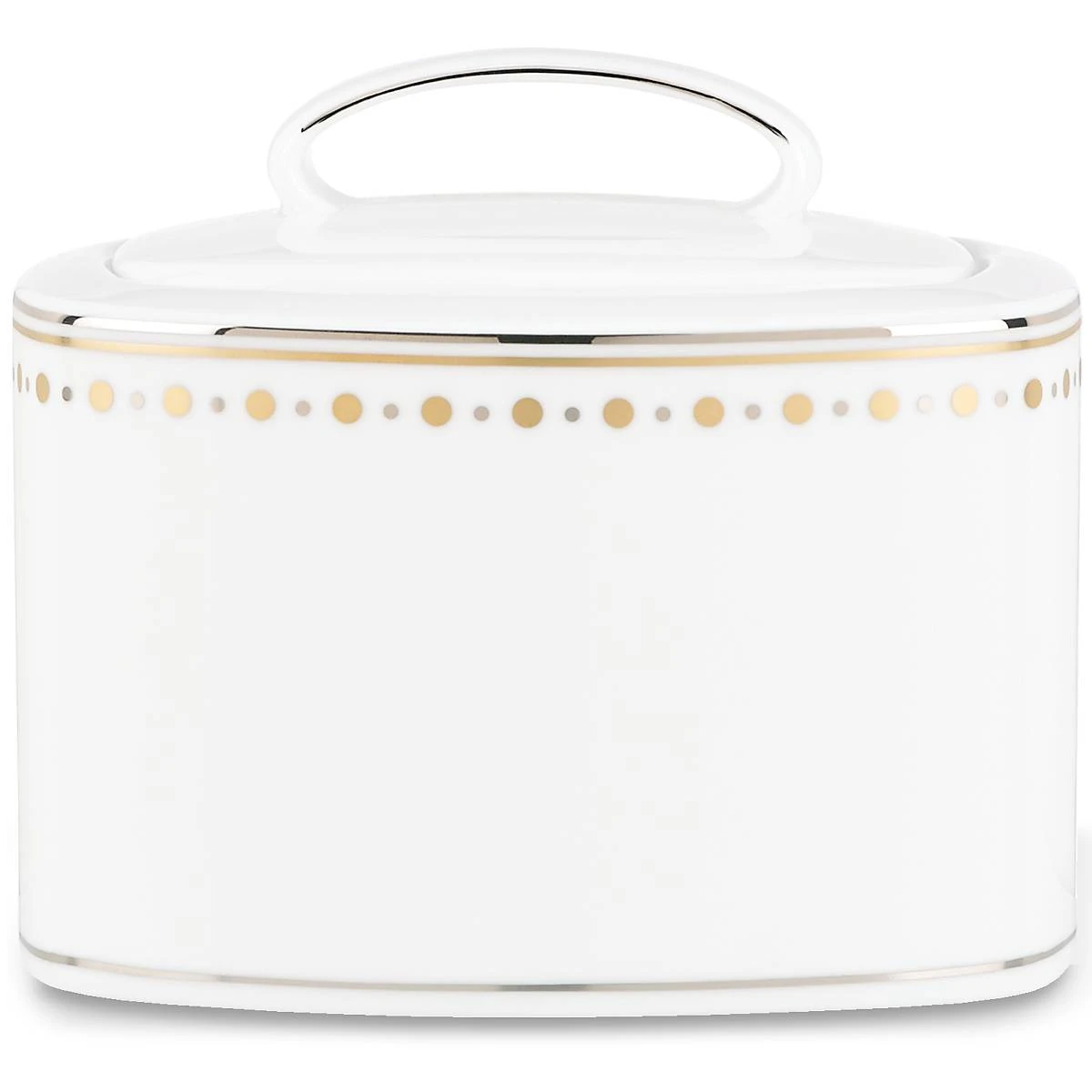 Kate Spade Dinnerware Richmont Road™ Sugar Bowl With Lid 3 Kate Spade Dinnerware Richmont Road™ Sugar Bowl With Lid