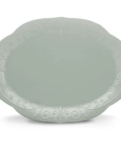 Lenox French Perle Grey Platter Dinnerware