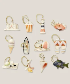 Lenox Summer 12-Piece Ornament & Tree Set