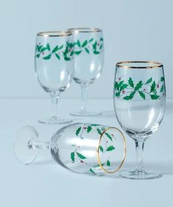 Lenox Holiday™ 4-piece Iced Beverage Glass Set