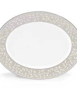 Lenox Dinnerware Opal Innocence Dune™ 13" Oval Platter