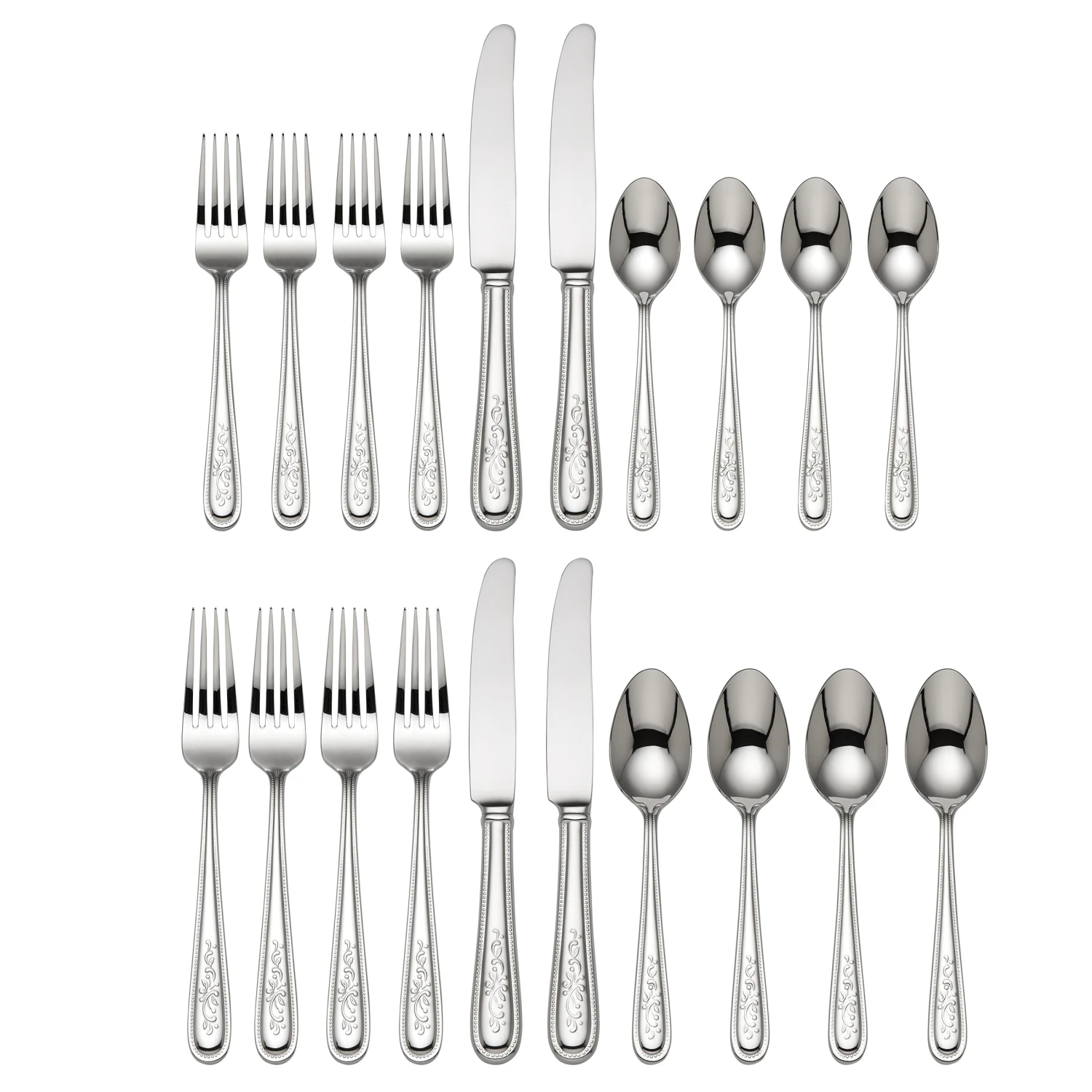 853438_wHR.jpg Lenox Opal Innocence 20-Piece Flatware Set