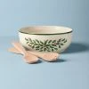 Lenox Holiday Salad Bowl & Servers Dinnerware