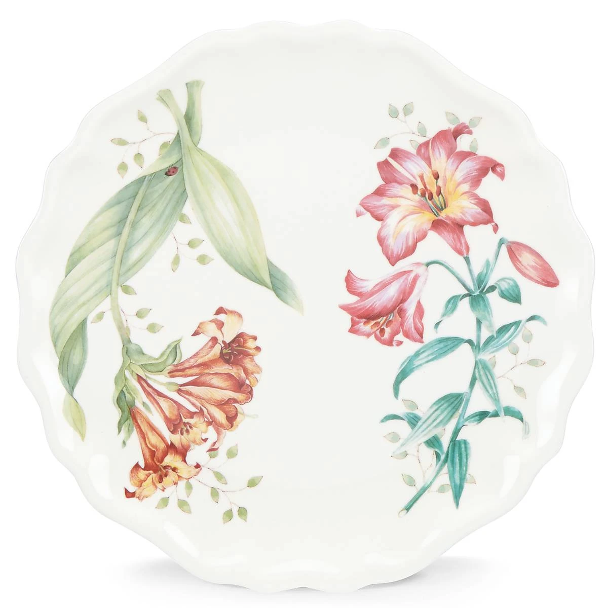 855585_wHR_eb4b9324-c79e-4e6e-a6ce-6e9dc7aed4fd.jpg Lenox Butterfly Meadow Melamine® Salad Plate