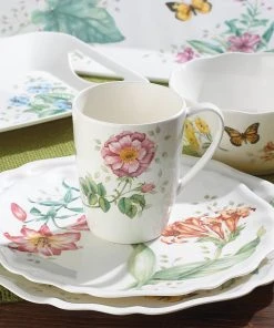 Lenox Dinnerware Butterfly Meadow Melamine® Mug 5 Lenox Dinnerware Butterfly Meadow Melamine® Mug