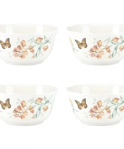 Lenox Dinnerware Butterfly Meadow Melamine 4-Piece Bowl Set