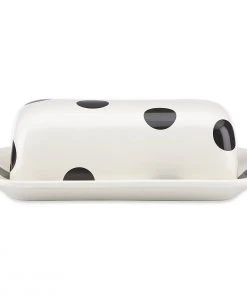 Kate Spade Deco Dot™ Covered Butter Dish