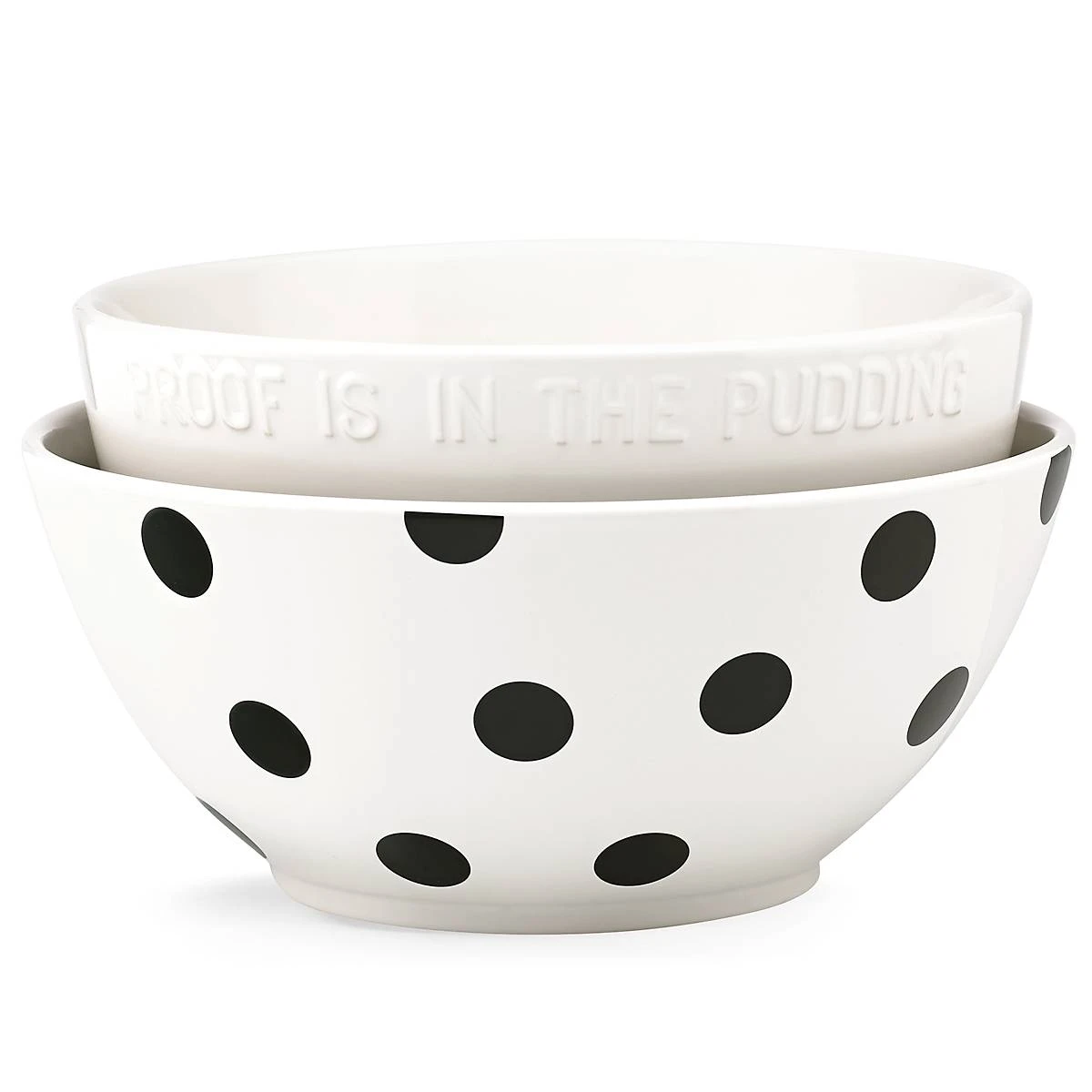 856733_w1.jpg Kate Spade Deco Dot™ 2-piece Mixing Bowl Set Dinnerware