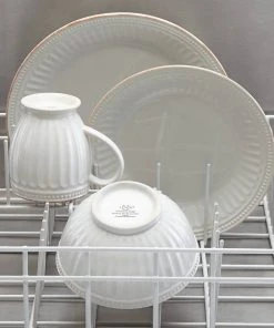 Lenox French Perle Groove 4-piece Place Setting Dinnerware