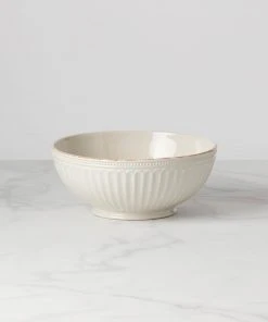 Lenox Dinnerware French Perle Groove â„¢ Medium Serve Bowl