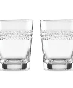 Kate Spade Wickford 2-Piece Double Old Fashioned Glass Set