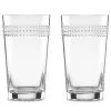 Kate Spade Wickford™ 2-piece Highball Glass Set Drinkware