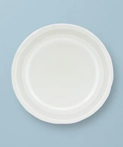 Lenox Como White 9.25" Accent Plate Dinnerware