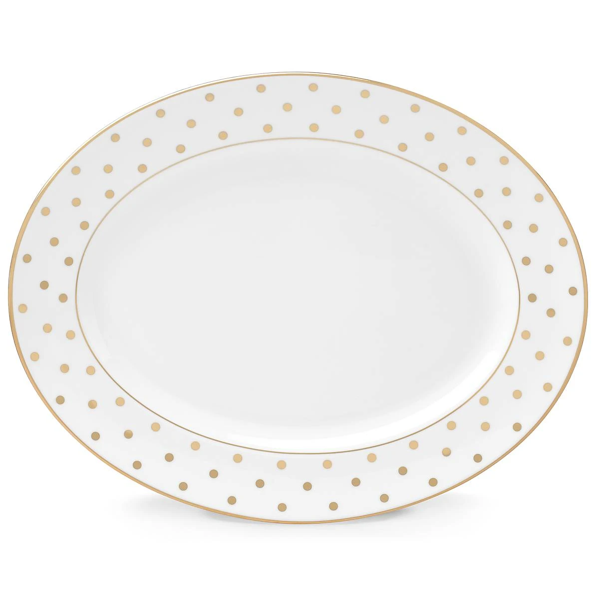859594_wHR_b884eb04-8b8e-4f56-b1a8-4dfed481d988.jpg Kate Spade Larabee Road 13" Oval Serving Platter