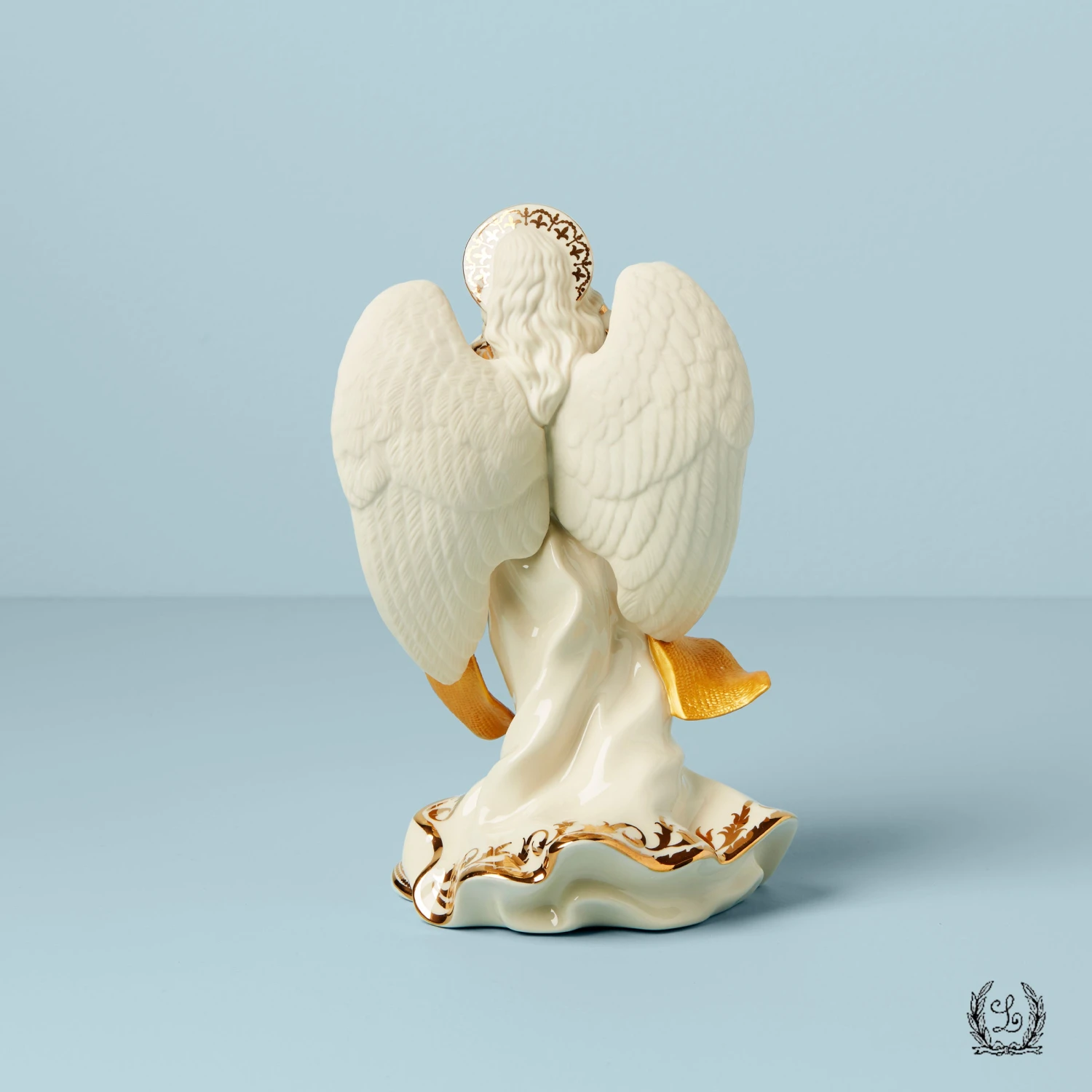 Lenox First Blessing Nativity Angel Of Peace Figurine 4 Lenox First Blessing Nativity Angel Of Peace Figurine