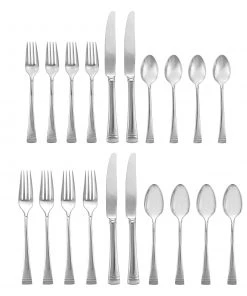 Lenox Federal Platinum 20-Piece Flatware Set