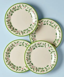 Lenox Dinnerware Holiday™ 4-piece Melamine Dinner Plate Set
