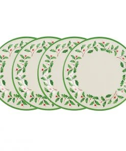Lenox Dinnerware Holiday™ 4-piece Melamine Dinner Plate Set
