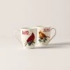 Lenox Winter Greeting® 2-piece Mr & Mrs Mug Set Dinnerware