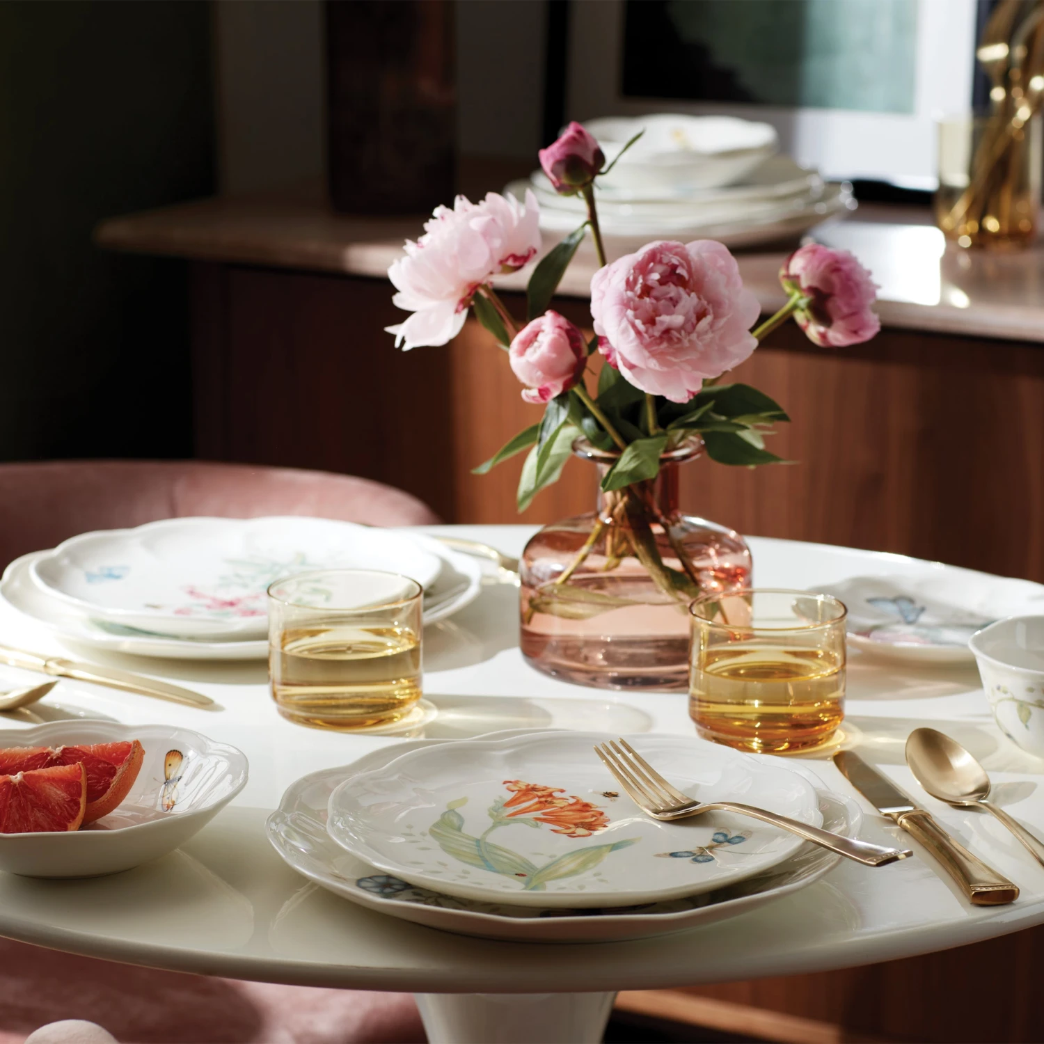 Lenox Tuscany Classics Stackable 4-Piece Short Glasses 10 Lenox Tuscany Classics Stackable 4-Piece Short Glasses