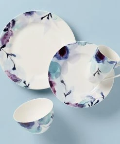 Lenox Dinnerware Indigo Watercolor 4-piece Place Setting 11 Lenox Dinnerware Indigo Watercolor 4-piece Place Setting