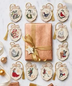 Lenox Twelve Days Of Christmas 12-piece Ornament Set Ornament Trees