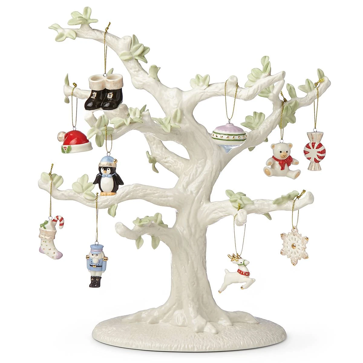 Lenox Christmas Memories 10-Piece Ornament & Tree Set Ornament Trees 6 Lenox Christmas Memories 10-Piece Ornament & Tree Set Ornament Trees