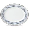 Lenox Geodesia Blue™ 13" Oval Serving Platter Dinnerware