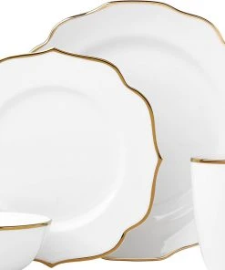 Lenox Contempo Luxe 4-piece Place Setting Dinnerware 5 Lenox Contempo Luxe 4-piece Place Setting Dinnerware