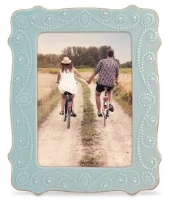 Lenox French Perle Ice Blue™ 5" X 7" Frame