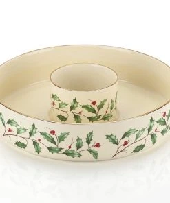 Lenox Holiday Chip & Dip Set