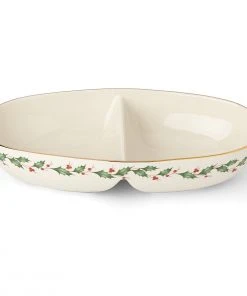 Lenox Holiday Divided Bowl