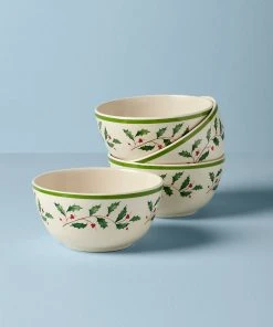 Lenox Holiday™ Melamine 4pc All Purpose Bowl Set Dinnerware