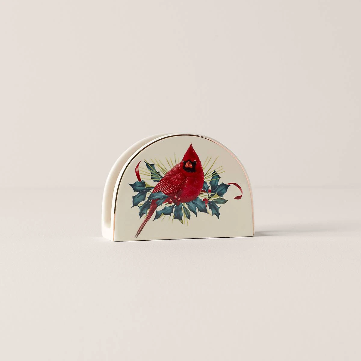 870604_w10.jpg Lenox Winter Greetings Napkin Holder Dinnerware