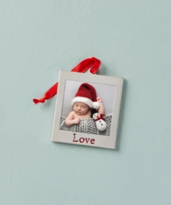 Lenox Love Photo Ornament